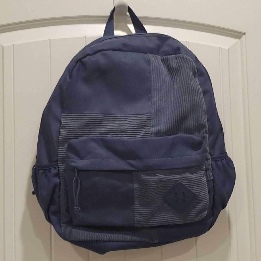 Art class childrens backpack, navy blue